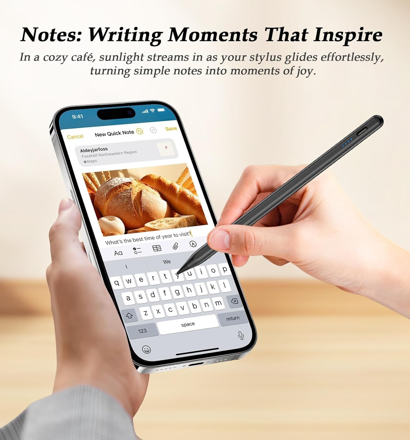 Universal Rechargeable Pencil for iPhone/iPad/Samsung/Android/Tablet Smartphone