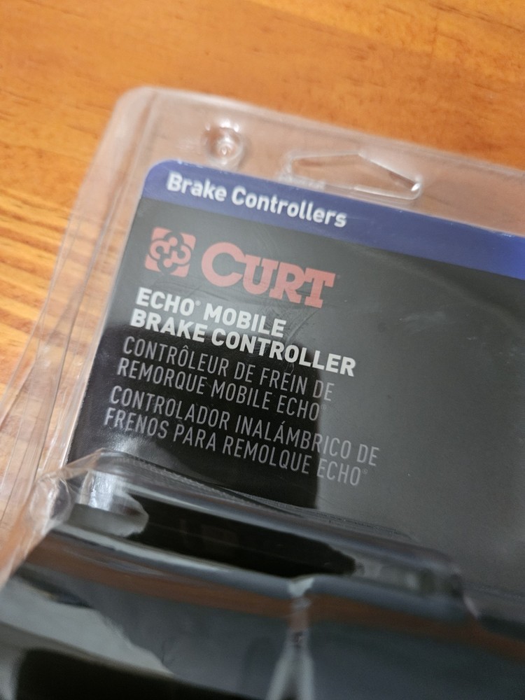 CURT 51180 Echo Mobile Electric Trailer Brake Controller New In Box!