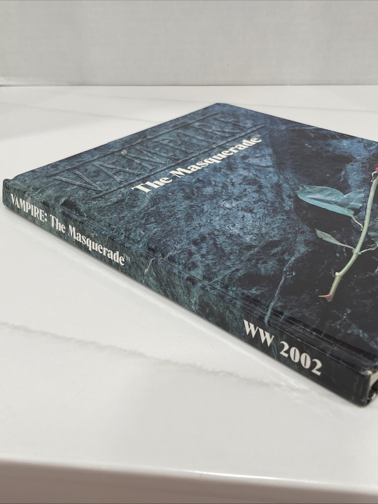 Vampire The Masquerade Second Edition White Wolf 2002 Hardcover RPG Book