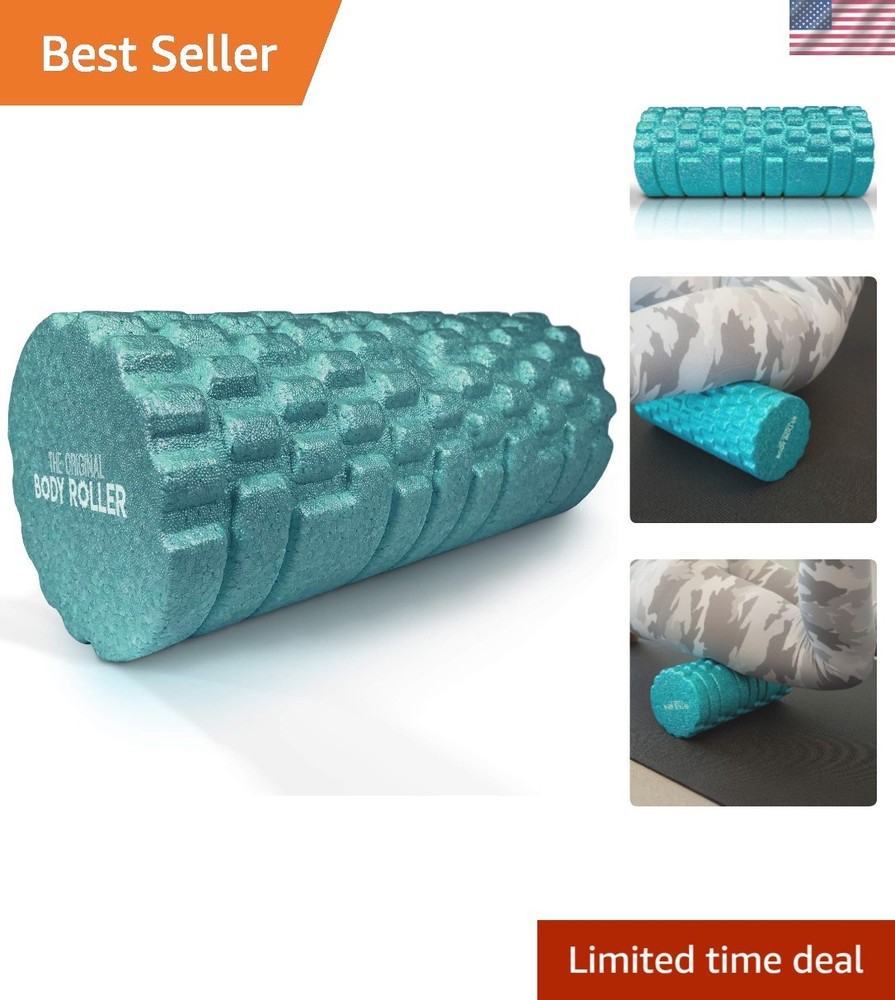 Portable 13" EPP Foam Roller with 3D Texture - Enhance Recovery & Flexibility