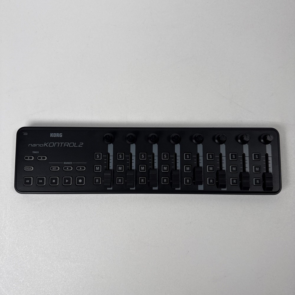 Korg nanoKONTROL2 USB MIDI Controller w/ Cable Manual Box Working