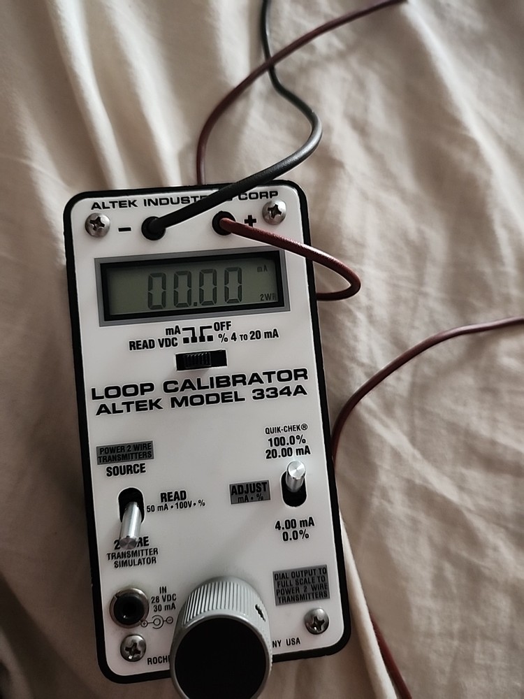 Altek 334A Loop Calibrator Pre-Tested Tested Working Great Condition