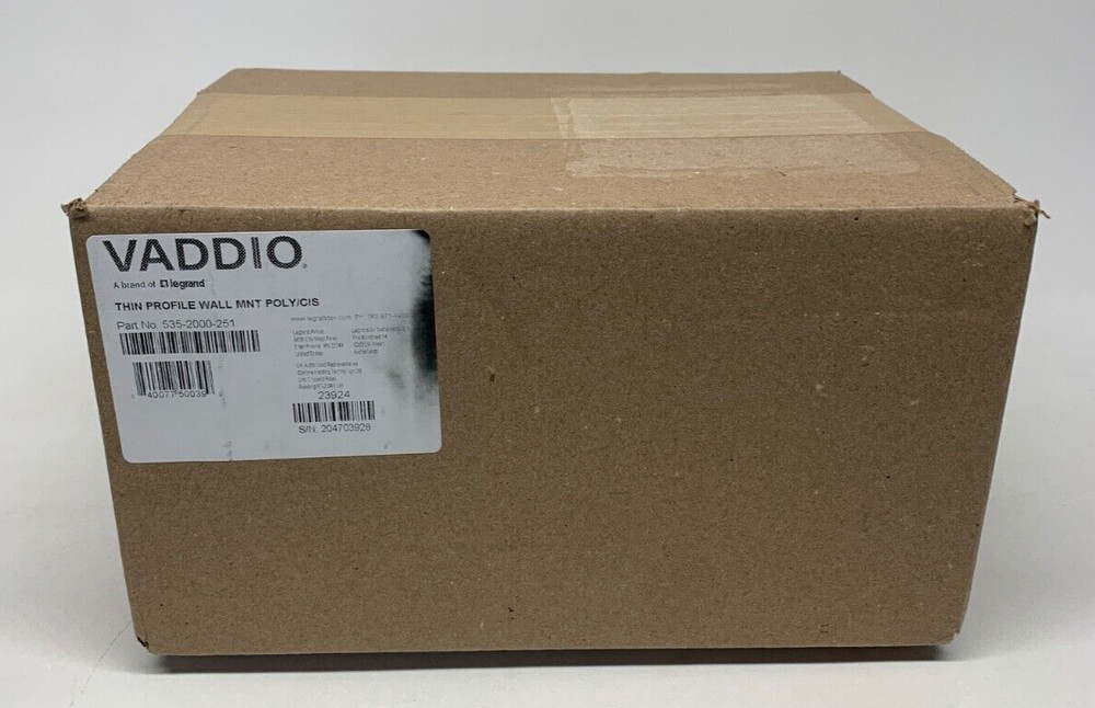 Vaddio Thin Profile Wall Mount / 535-2000-251