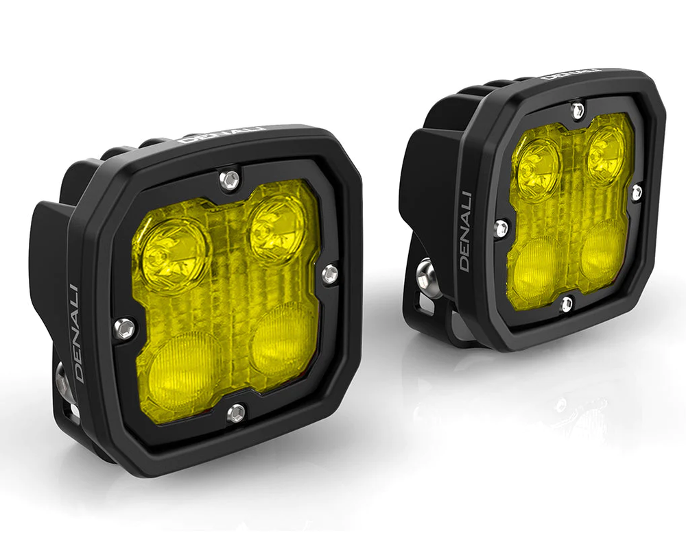 DENALI 2.0 Yellow TriOptic Lens Kit For D4 LED Lights