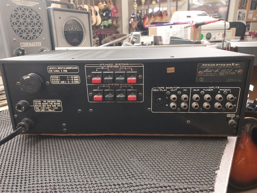 Marantz 1072 Stereo Amplifier Integrated
