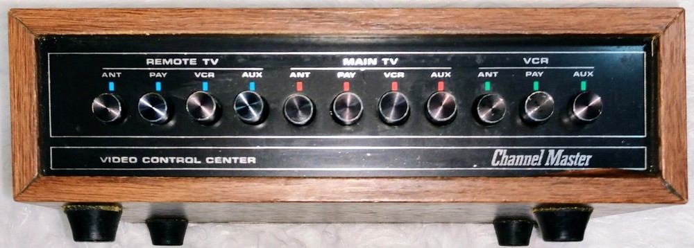 VTG Channel Master Video Control Center Model 0770B