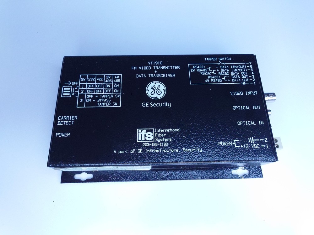 IFS VT1910 FM Video Receiver/Data Transceiver