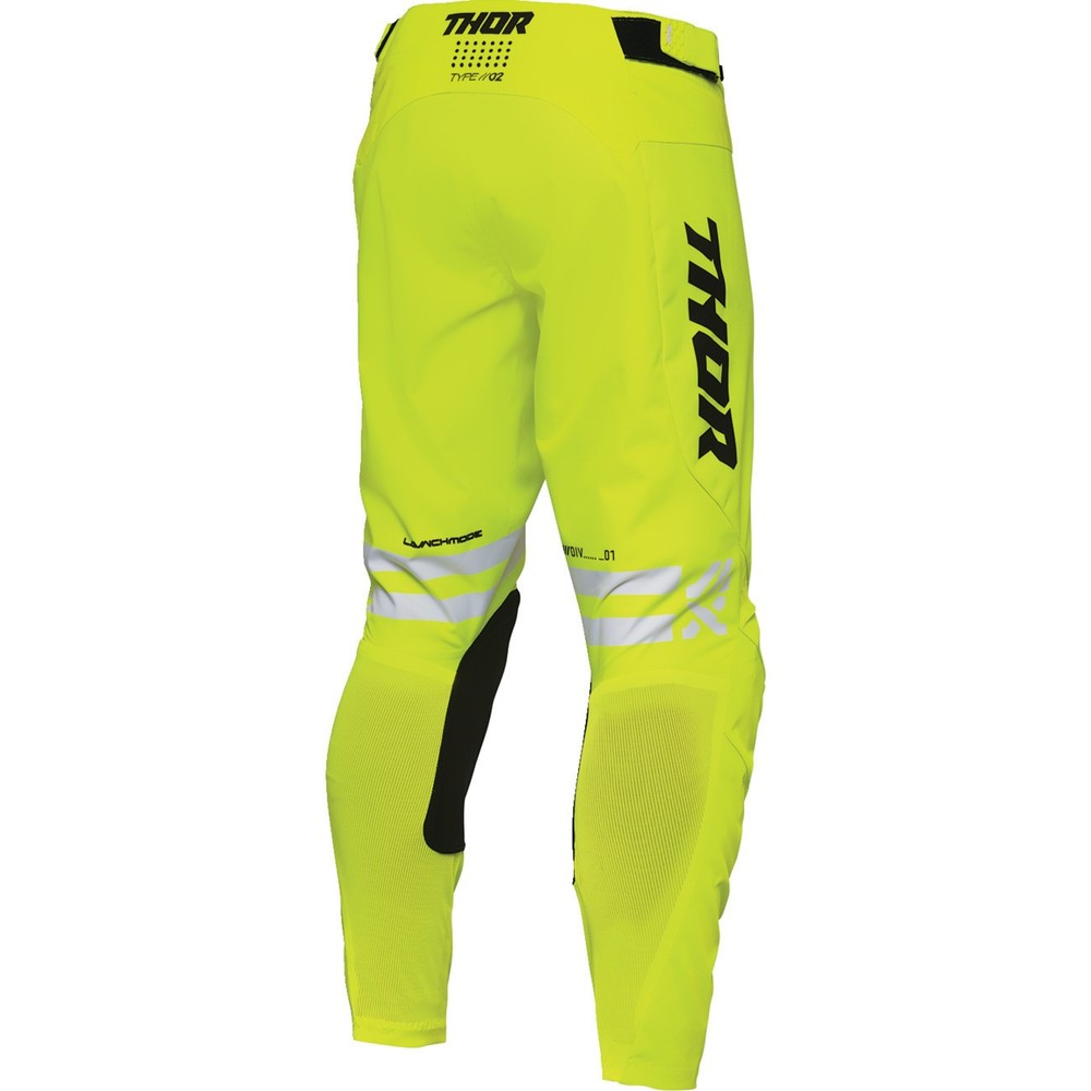 Thor LAUNCHMODE Dozer Pants, Yellow, Off-Road