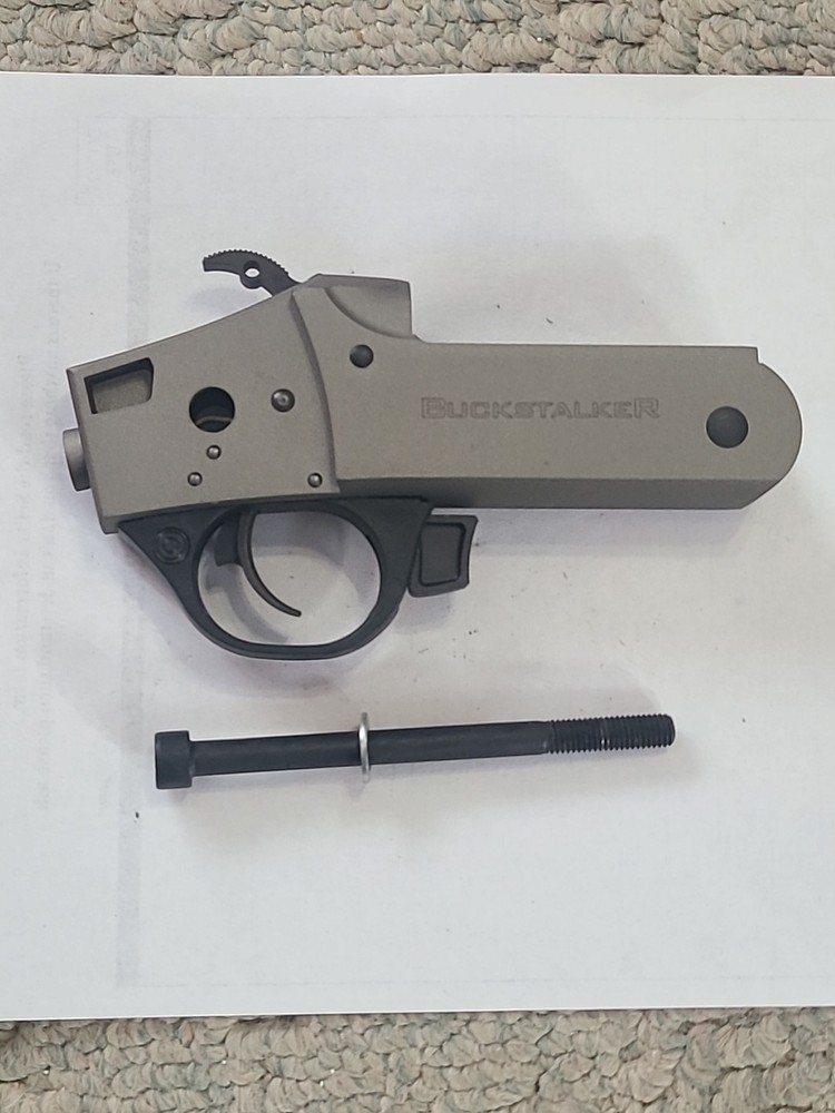 Traditions Buckstalker  Muzzleloader Black Powder Trigger Assembly + Stock Bolt