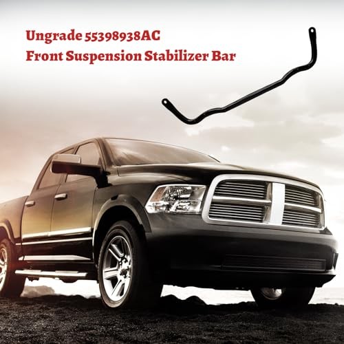Front Suspension Stabilizer Bar Kit Upgrade 55398938AC Compatible with 2012