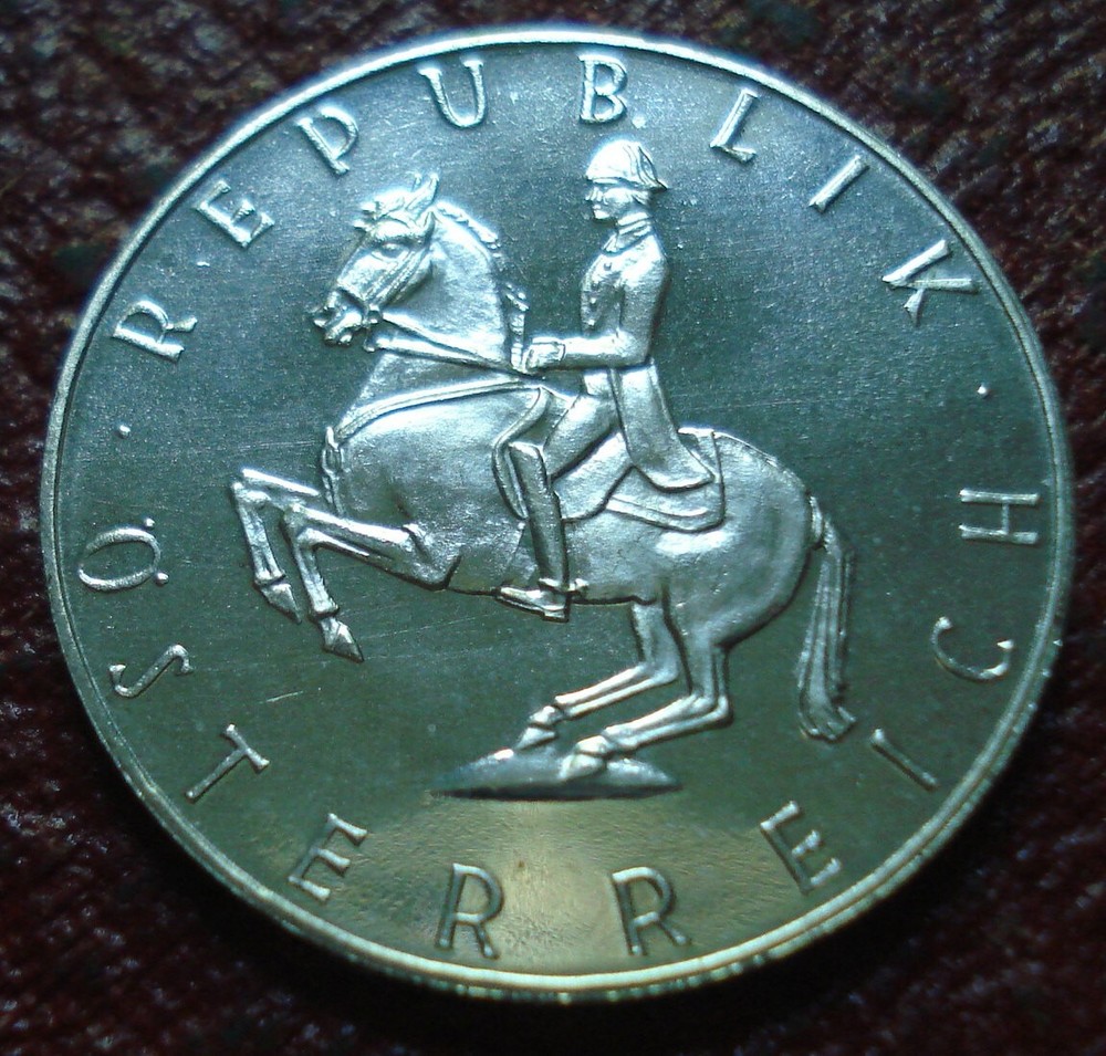 PROOF 1964 AUSTRIA 5 SCHILLING