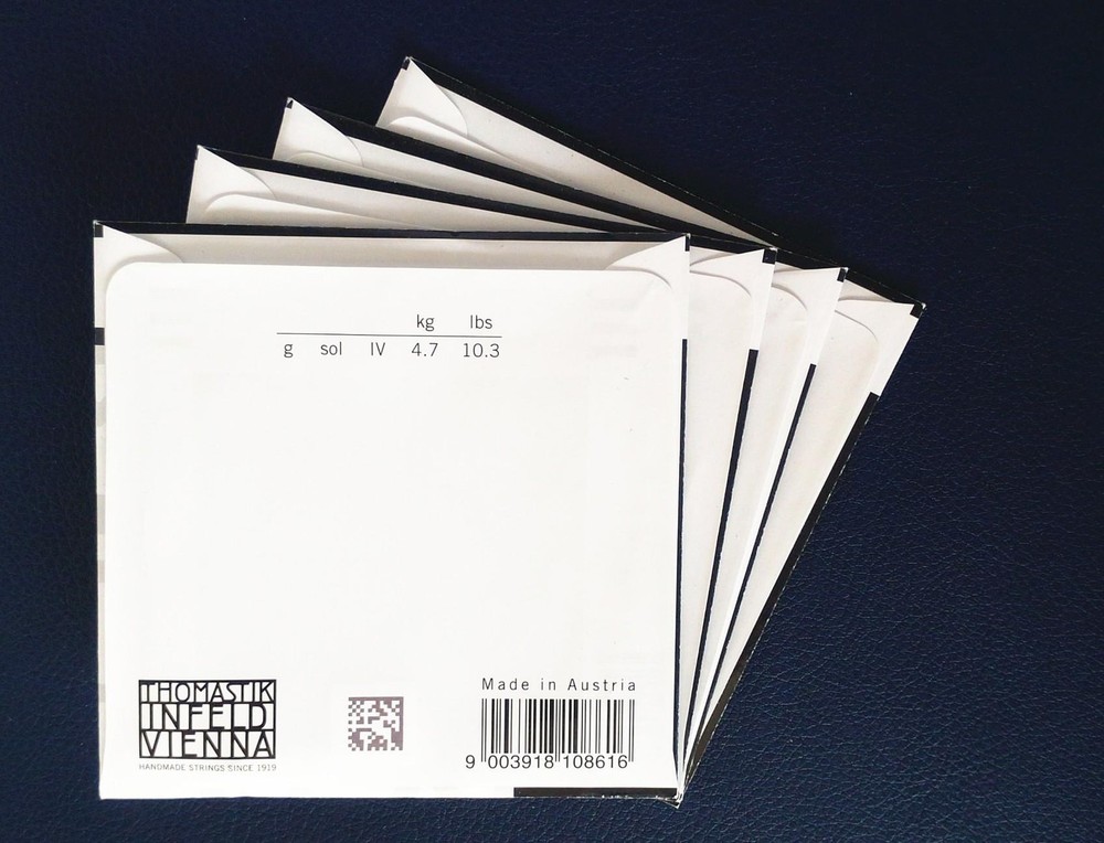 Full Set Thomastik Peter Infeld PI100 Medium Violin String Size 4/4 Made Austria