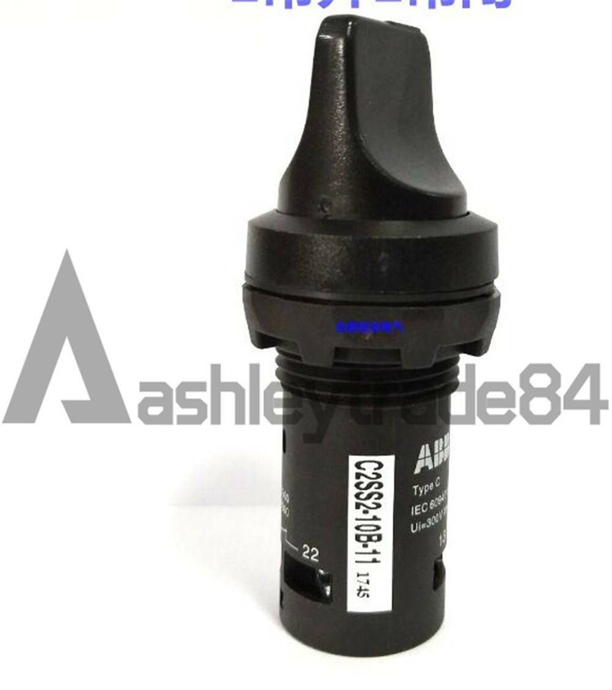 10PCS ABB Two-position Selector Switch C2SS2-10B-11 Self-locking Type New