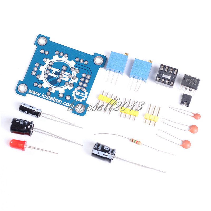 NE555 Adjustable Pulse Frequency Signal Generator Duty Cycle Module Square Wave