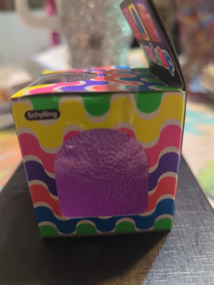 Nee Doh Gumdrop Purple Super Solid Squish Needoh Gum Drop * RARE!
