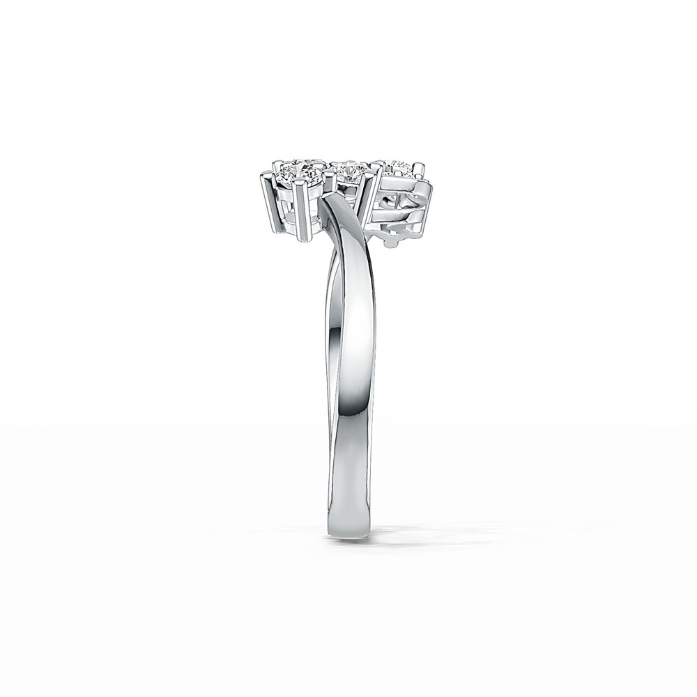 Sterling Silver Semi Mount Ring Setting Round RD 3x3mm