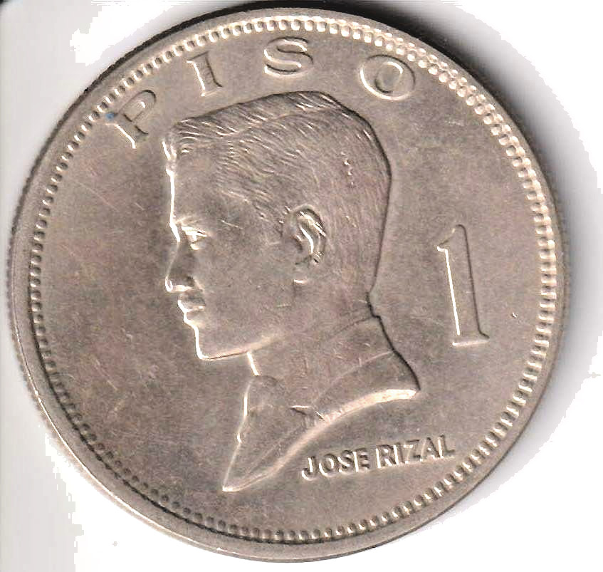 1974 Philippines 1 Piso coin