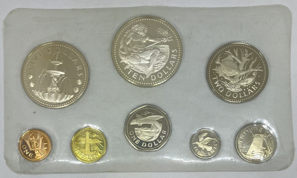 1974 Barbados 8 pc Proof Set