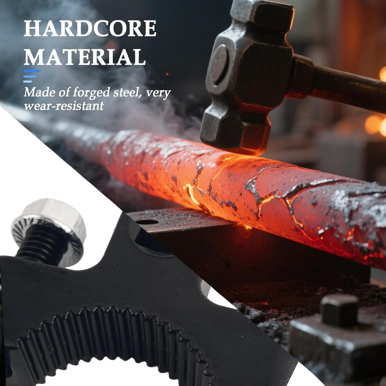 Inner Tie Rod Removal Tool with 3/8" Drive Ports,Anti-Slip Inner Tie Rod Tool wi