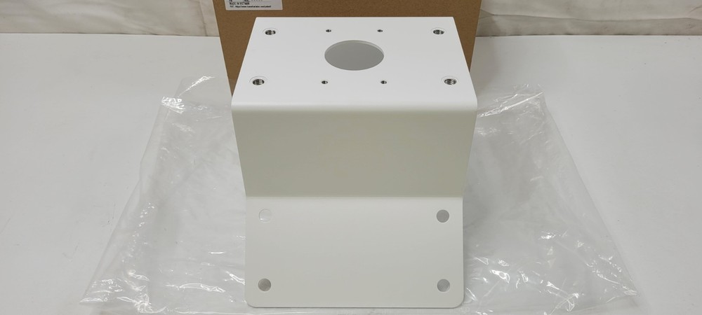 Hanwha Techwin SBP-300KMW1 Corner Mount Adapter Base Security Accessory (White)