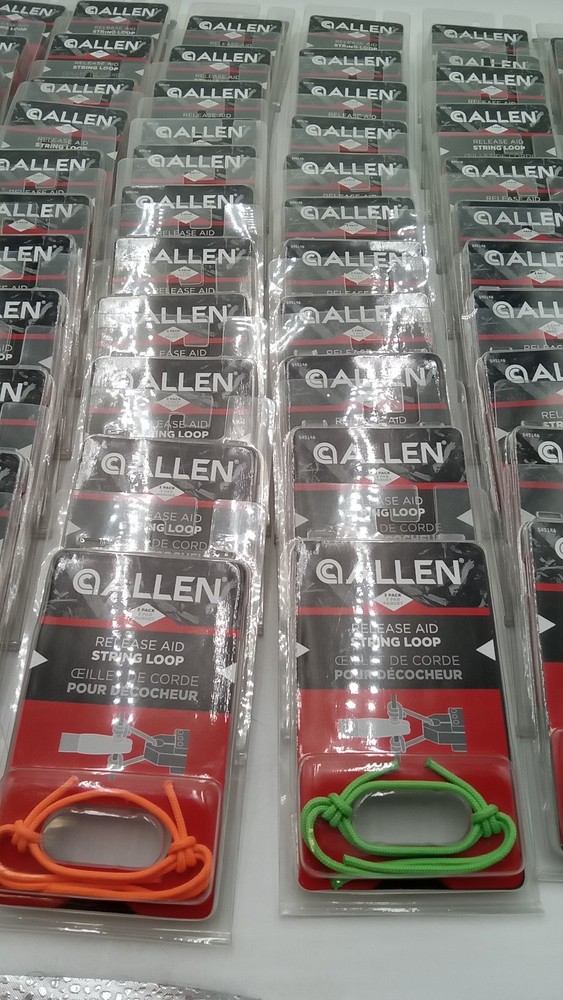ALLEN Company Release Aid String Loops for Compound Bows BULK LOT