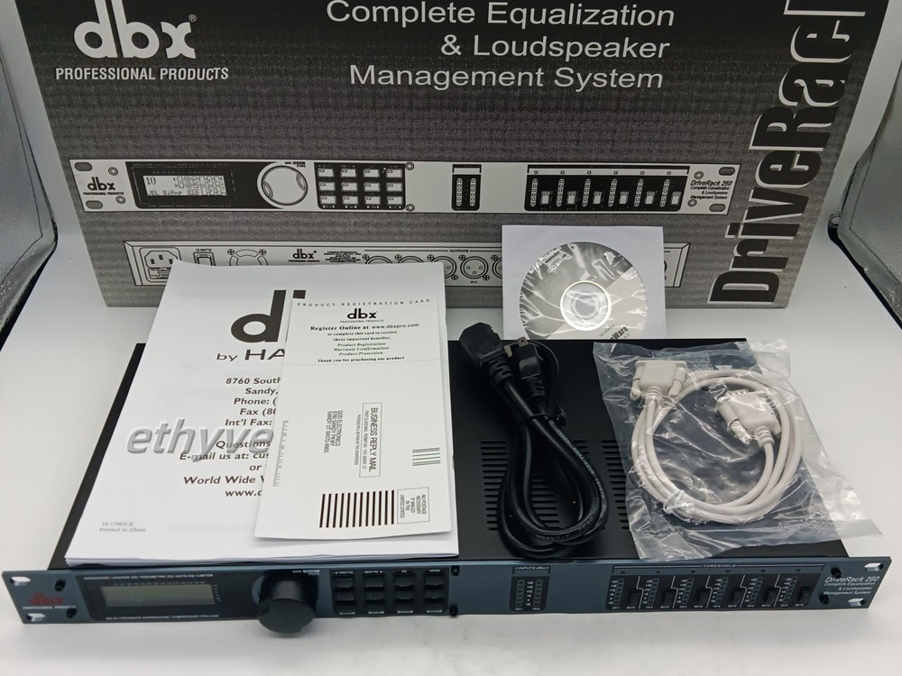 Drive Rack 260 Loudspeaker Management System Audio Processor 2 Input 6 Output US