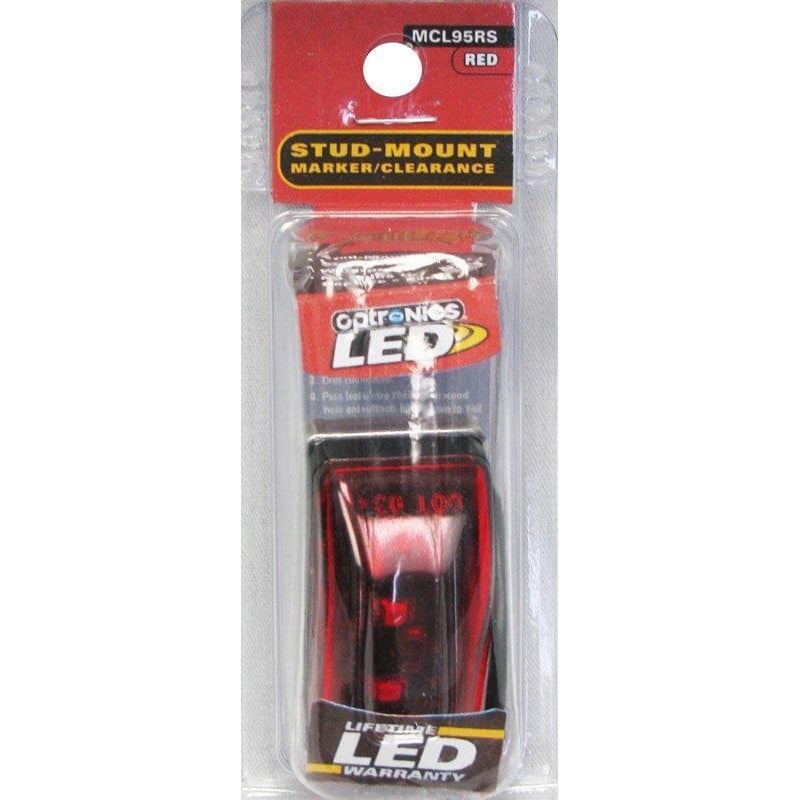 Optronics LED Red Sealed Stud Mount Side Marker #MCL95RS