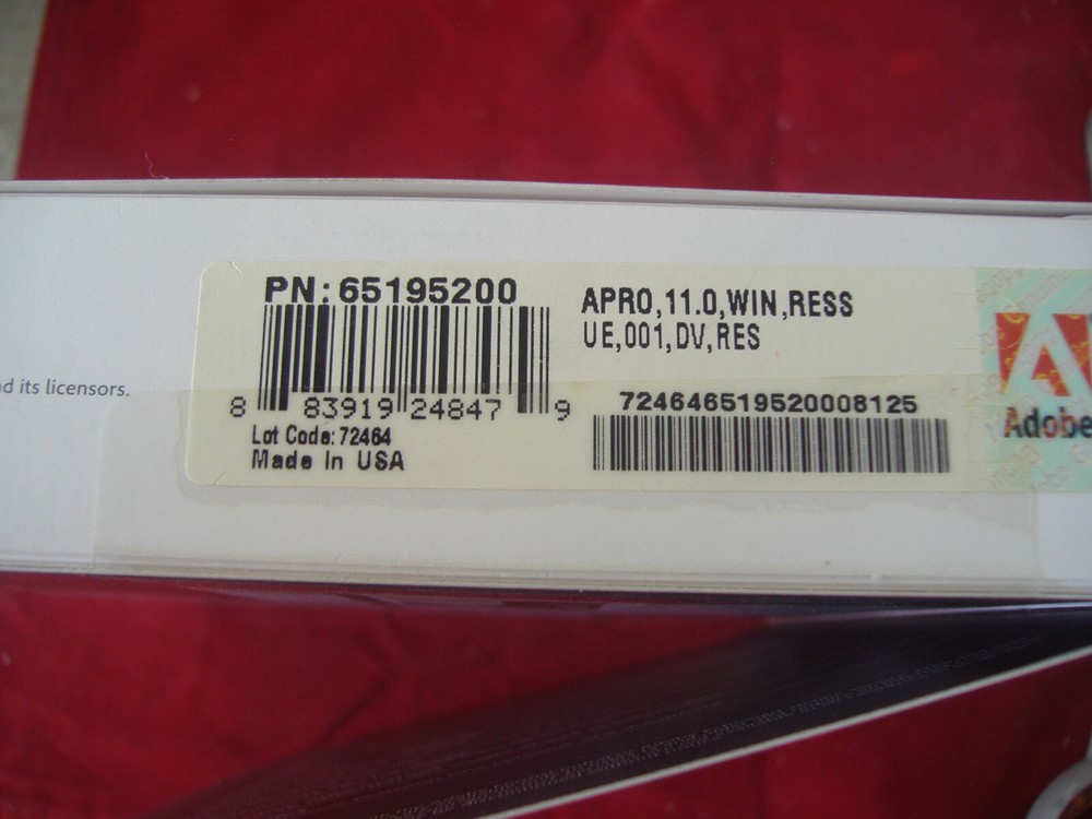 Adobe Acrobat XI 11 Pro Full Windows Licensed for 2 PC=SEALED PERMANENT VERSION=