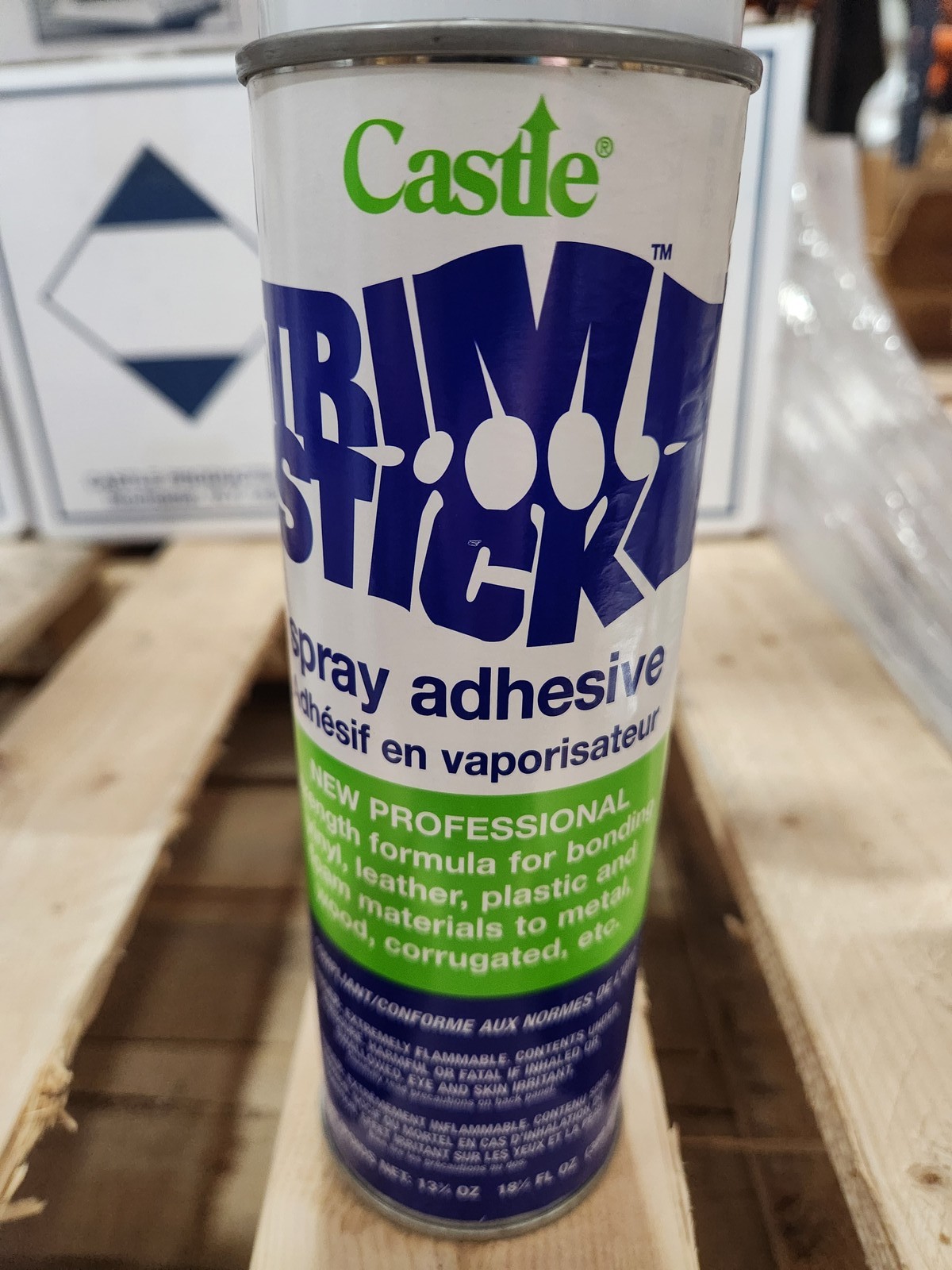 Trim Stick Contact Spray Adhesive - 18.5 fl oz Aerosol Can (12 Pack)