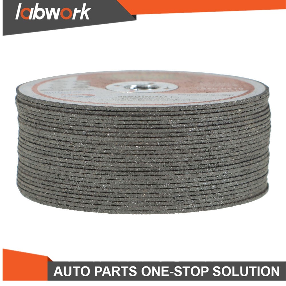 Labwork 25Pcs Cut Off Wheels Metal & Stainless Steel Cutting Discs 3"x1/32"x3/8"
