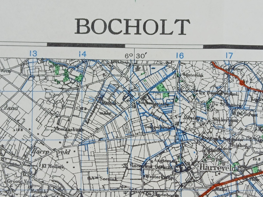 WW2 EMERGENCY EDITION map featuring REES (OPERATION PLUNDER), THE RHINE, BOCHOLT