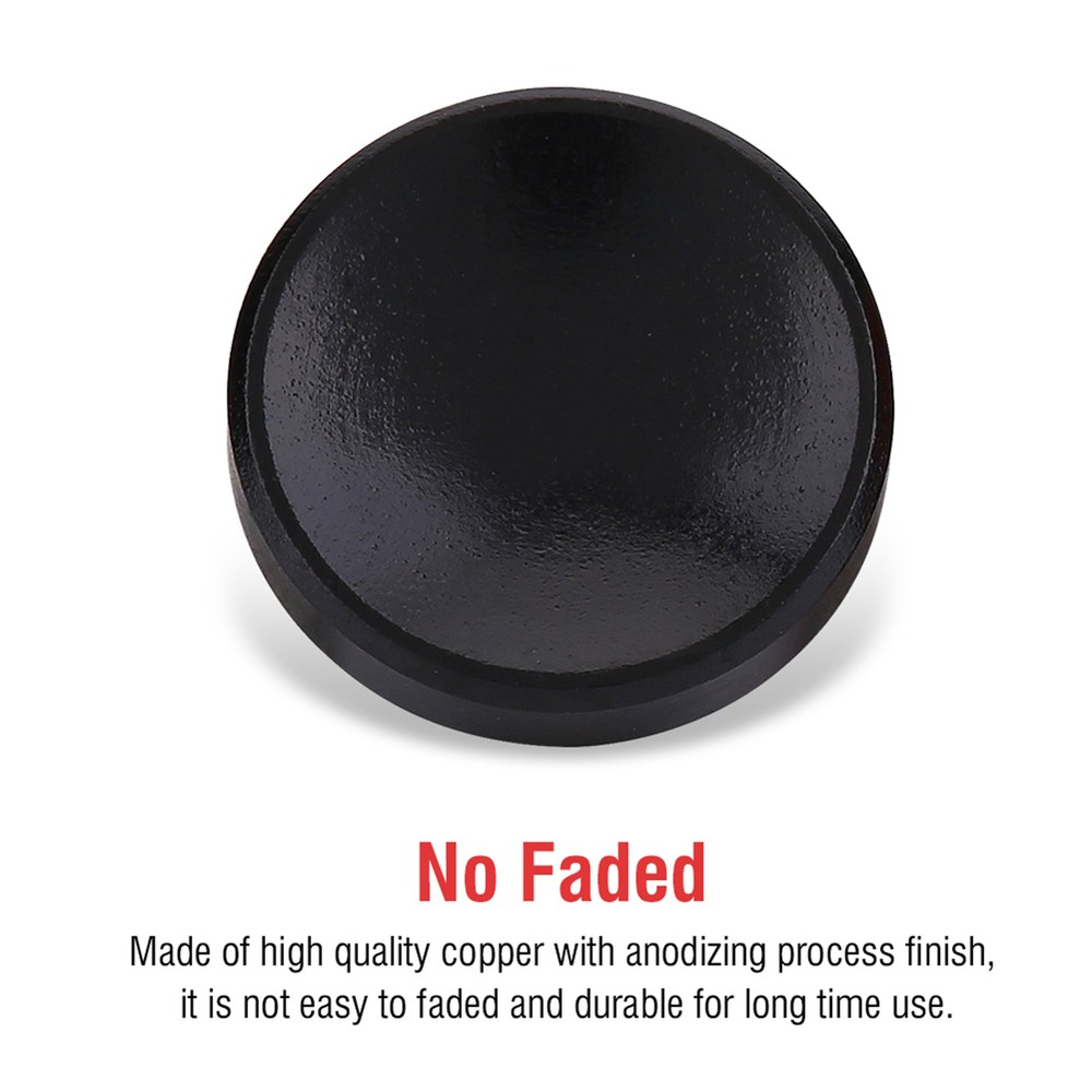 3pcs Universal Aluminium Alloy Camera Shutter Release Buttons With Concave S HBA