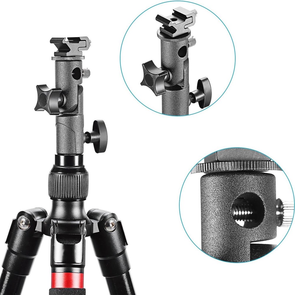 E-Type Camera Flash Speedlite Mount Light Stand Bracket Umbrella Shoe Holder