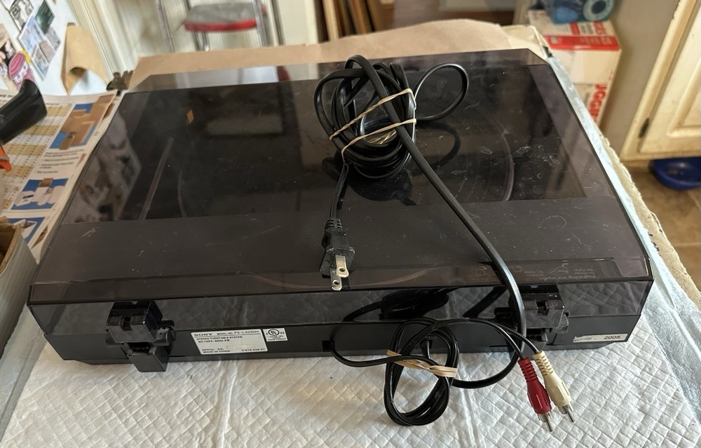 Sony Stereo Turntable System Model PS-LX250H