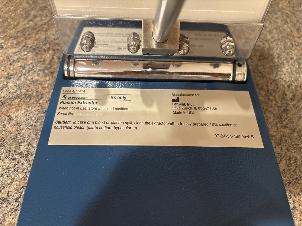 Fenwal Plasma Extractor