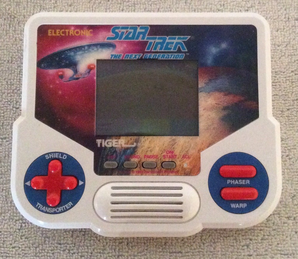 Tiger Star Trek: The Next Generation Handheld Electronic Game