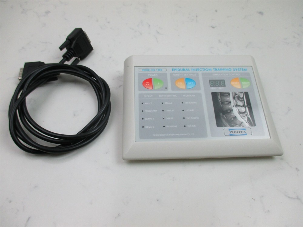 Flinders Meditech EIS-1000 Epidural Injection Training System Portex Lab Device