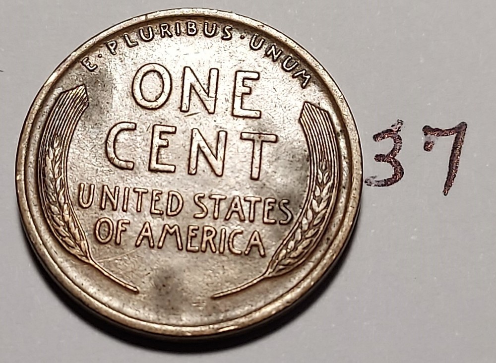1919 Lincoln Wheat Cent #37