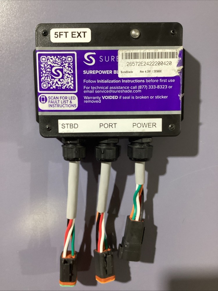 SureShade Surepower Control Box - 5ft Extension - 26586E