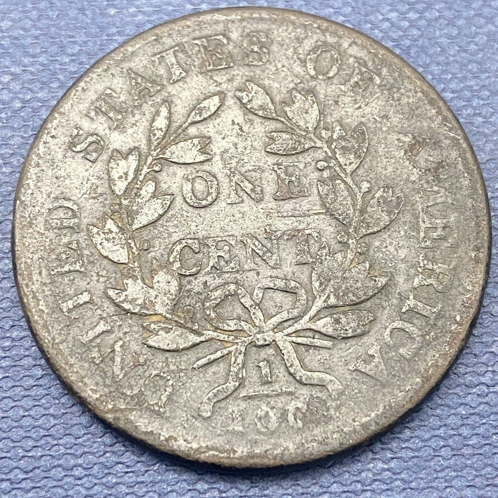 1802 Draped Bust Large Cent 1c Better Grade #45062