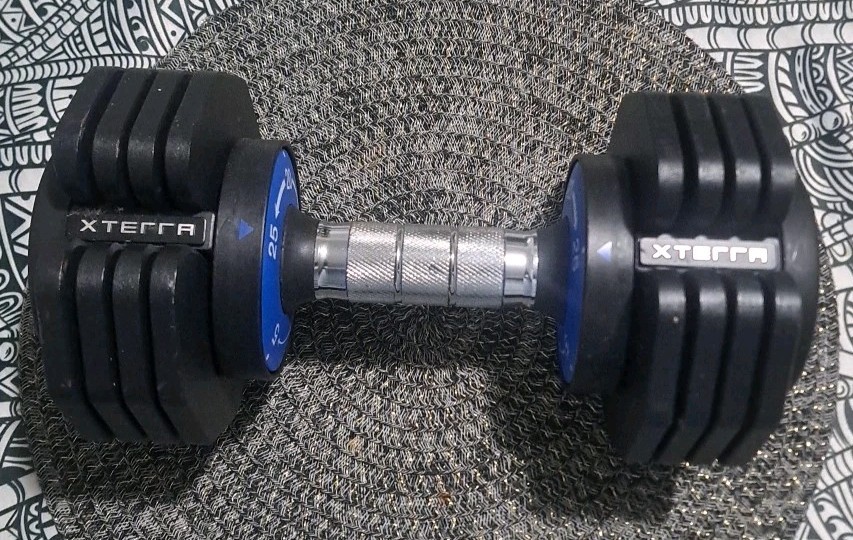 XTERRA 25 LB ADJUSTABLE Dumbbell ONLY
