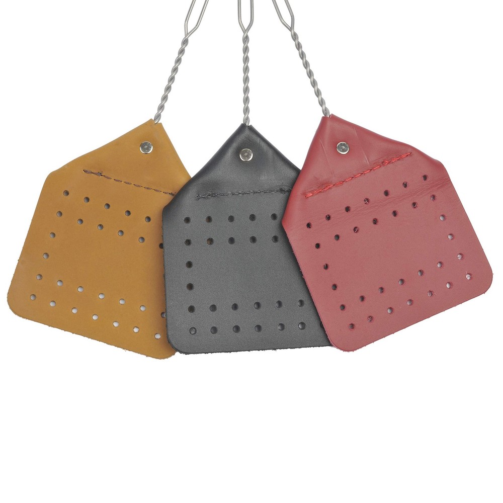 Leather Fly Swatter 17" Long Handle - Handcrafted Eco-Friendly Solution