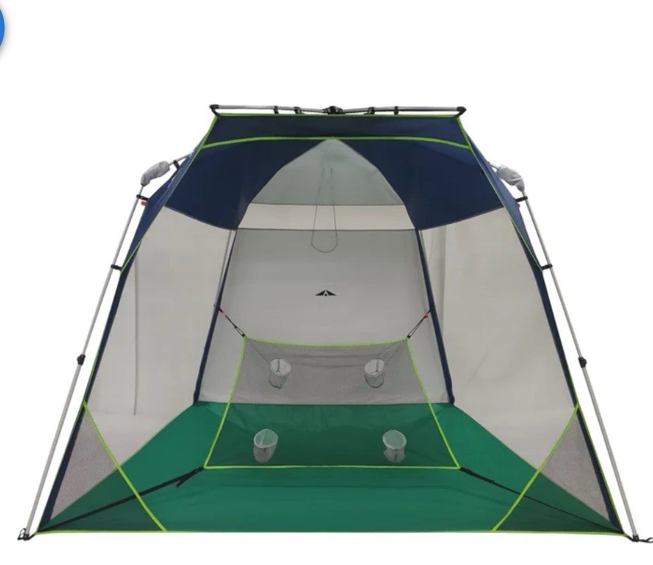 Quick-Up Golf Cage Tent Range Slice Guard Chipping Net Hitting Practice