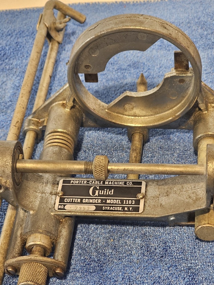 Vintage Porter Cable Guild Cutter Grinder Model 1103