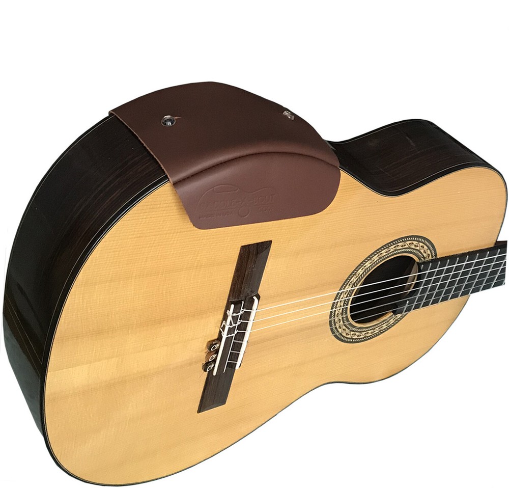 Saddle-A-Bout Leather Guitar Armrest