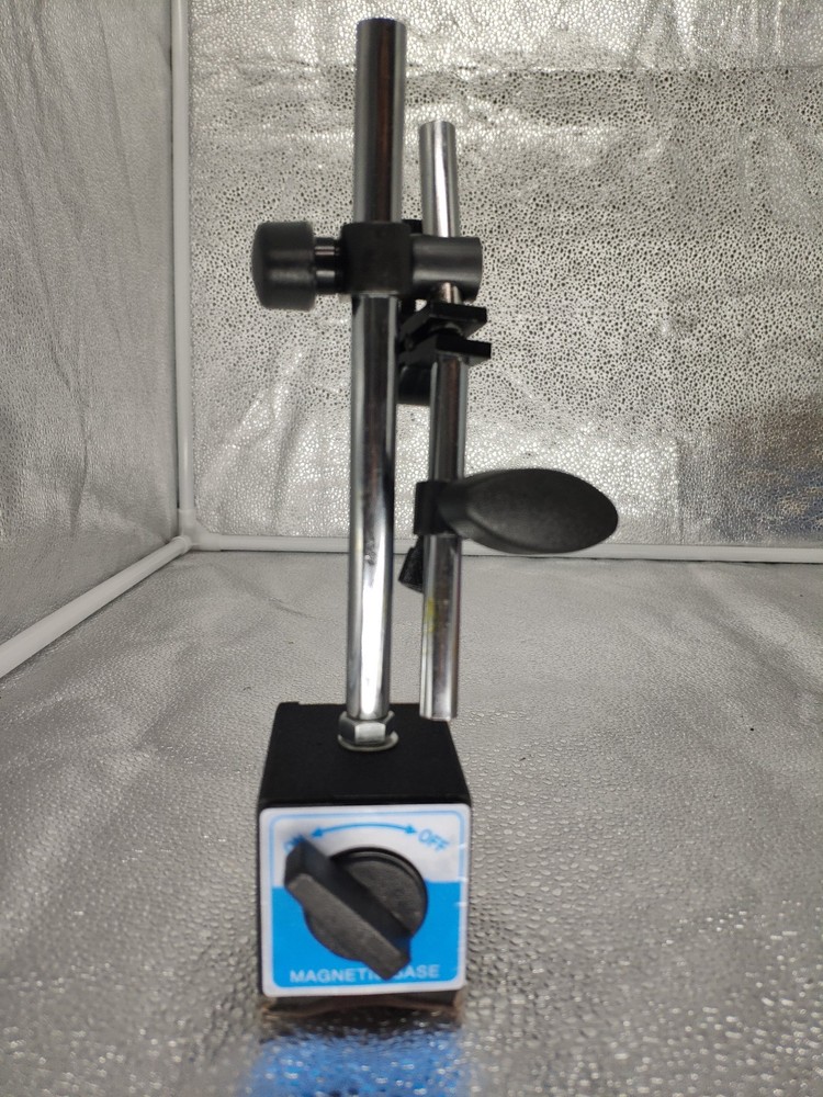 Magnetic Base Holder Adjustable Pole for Dial Indicator & Test Gauge