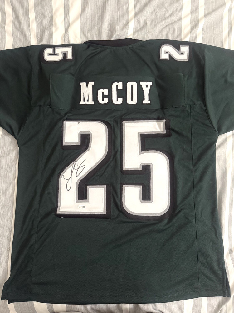 LeSean McCoy Signed Custom Philadelphia Eagles Jersey JSA Certified