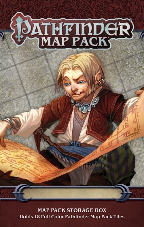Pathfinder (RPG) Map Pack Storage Box
