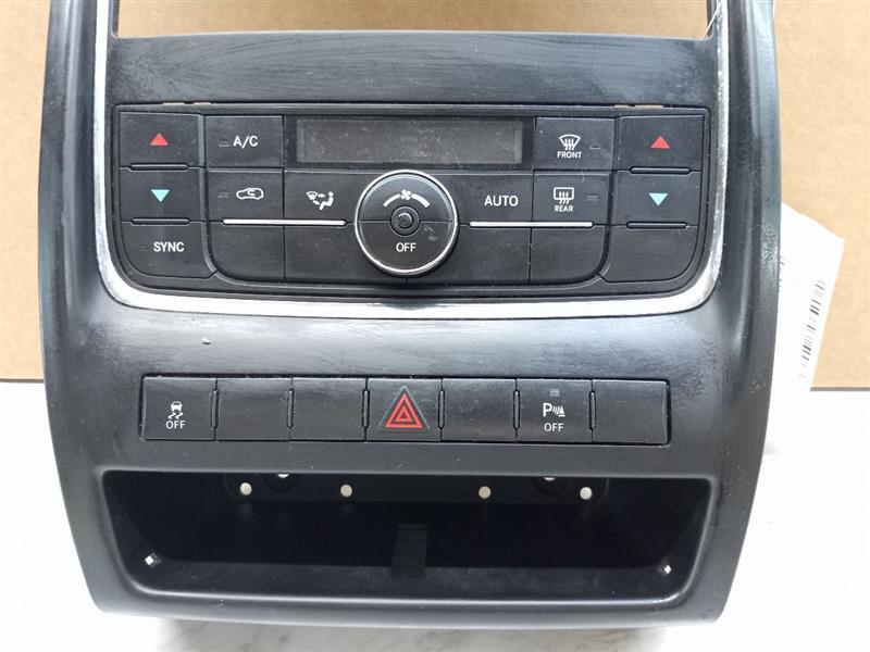 Used A/C Selector Switch fits: 2011 Dodge Durango front control automatic temper