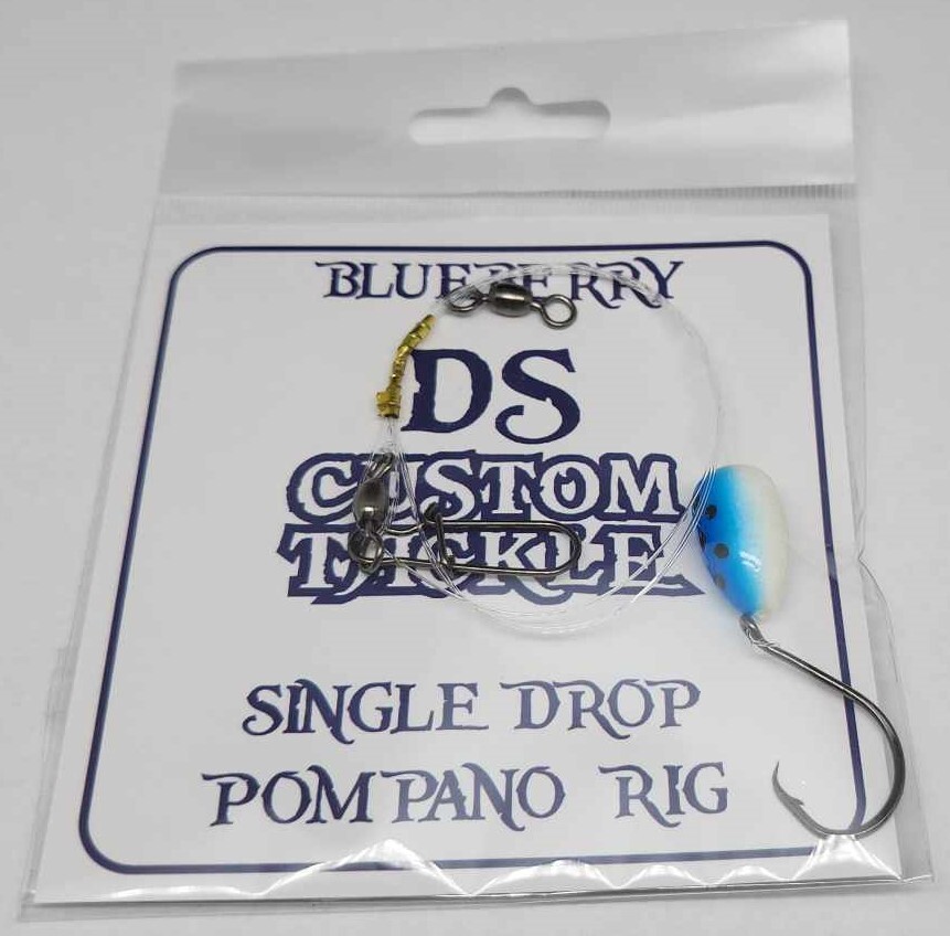 Single Drop Pompano Rig with bullet float